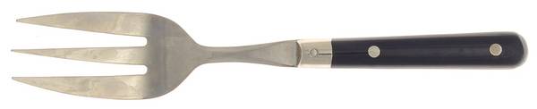 Paris Splendor-Dark Blue (Stainless) Medium Solid Cold Meat Serving Fork