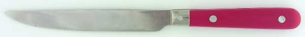 Paris Splendor-Red (Stainless) Individual Steak Knife Hollow Handle