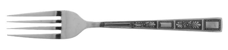 Silver Leaves (Stainless Fork