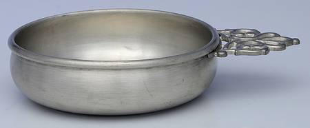 Pewter Hollowware 4" Porringer