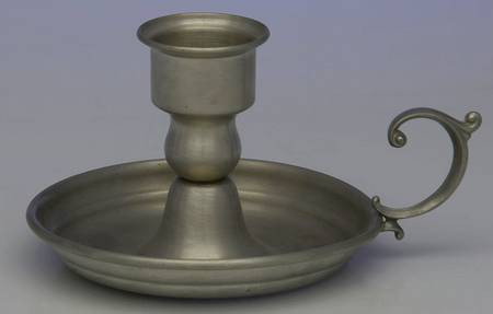 Pewter Hollowware Chamberstick