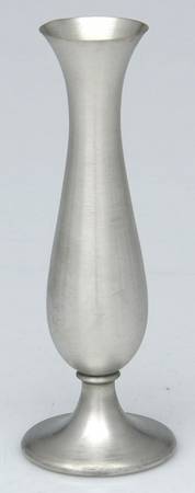 Pewter Hollowware Bud Vase