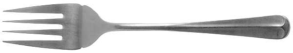 Old Rockport (Stainless) Medium Solid Cold Meat Serving Fork
