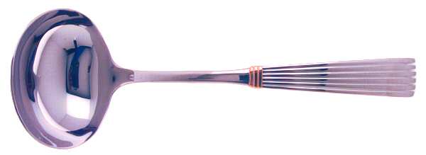 Citation Gold (Stainless, Gold Accent) Solid Gravy Ladle by Lenox