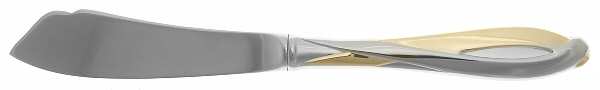 Debut Gold (Stainless, Gold Accent) Hollow Handle Master Butter Knife