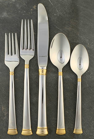 Eternal Gold (Stainless) 5 Piece Place Setting
