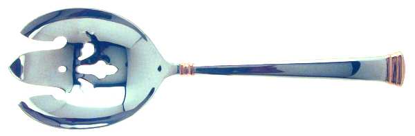 Eternal Gold (Stainless) Solid Casserole/Salad Serving Fork