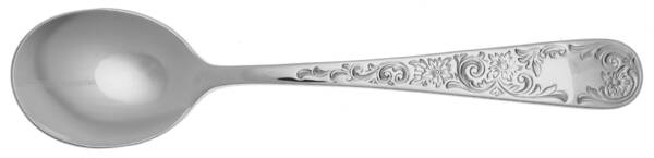Maryland Engraved (Stainless) Round Bowl Soup Spoon (Cream Soup) HC