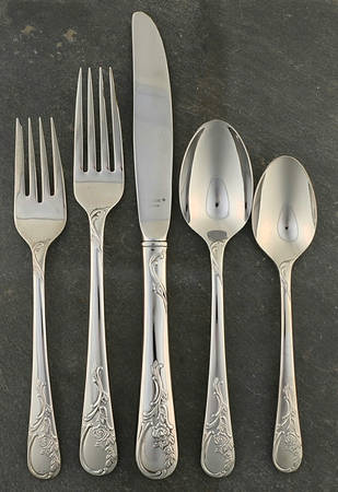 Spring Vista (Stainless) 5 Piece Place Setting