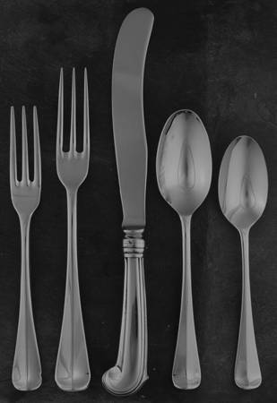 Williamsburg Royal Scroll (Stainless) 5 Piece Place Setting