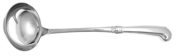Williamsburg Royal Scroll (Stainless) Soup Ladle with Stainless Bowl HC