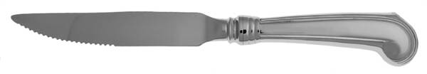 Williamsburg Royal Scroll (Stainless) Steak Knife Individual Hollow, Serrate HC