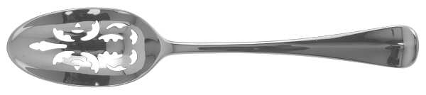 Williamsburg Royal Scroll (Stainless) Pierced Tablespoon (Serving Spoon)
