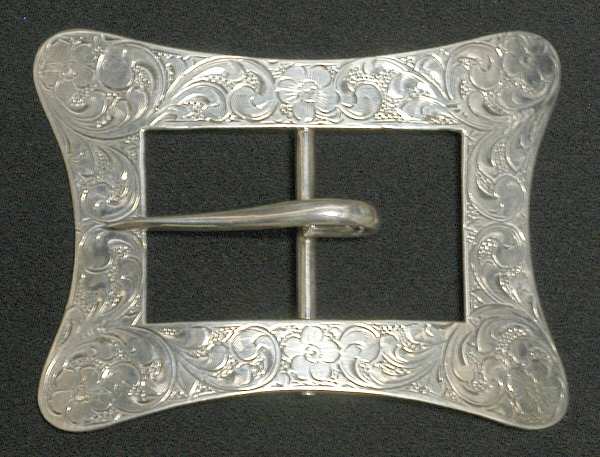 Sterling Hollowware Belt Buckle