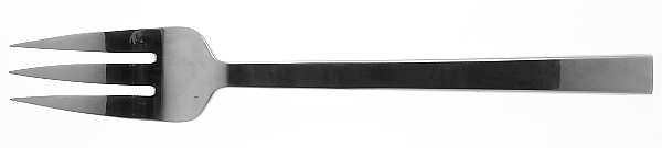 Academy (Stainless) Large Solid Cold Meat Serving Fork