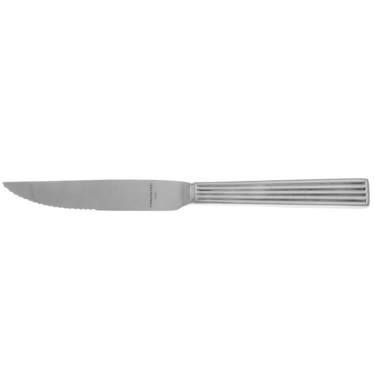 Bradley (Stainless) Steak Knife Individual Hollow, Serrate HC
