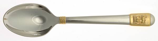 Clarendon Gold (Stainless, Gold Accent) Teaspoon