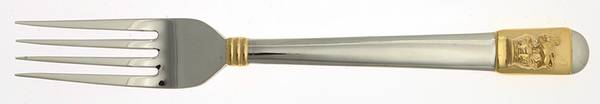 Clarendon Gold (Stainless, Gold Accent) Fork