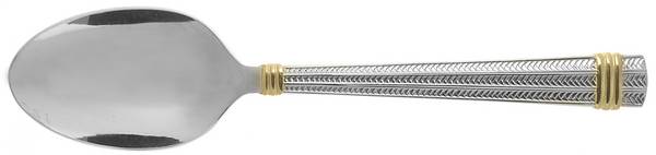 Golden Wainwright (Stainless, Gold Accent) Oval Place Soup Spoon