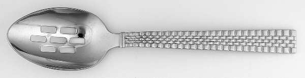 Watchband (Stainless) Pierced Tablespoon (Serving Spoon)