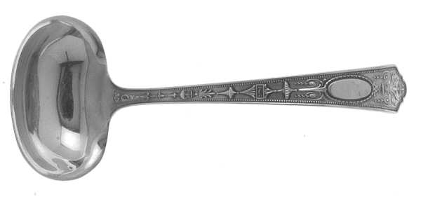 Adam (Sterling, 1921) Solid Gravy Ladle