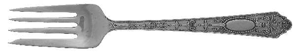 Adam (Sterling, 1921) Individual Salad Fork
