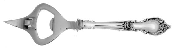 Alexandra (Sterling, 1961) Bottle/Can Opener with Stainless Bowl HC