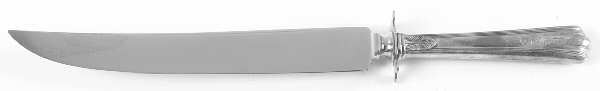 American Directoire (Sterling, 1931) Large Stainless Blade Roast Carving Knife