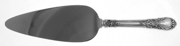 American Victorian (Sterling, 1941, No Monos) Pie Server with Stainless Blade