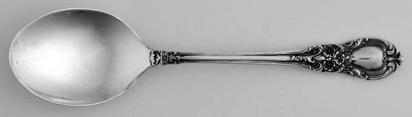 American Victorian (Sterling, 1941, No Monos) Straight Handle Baby Spoon