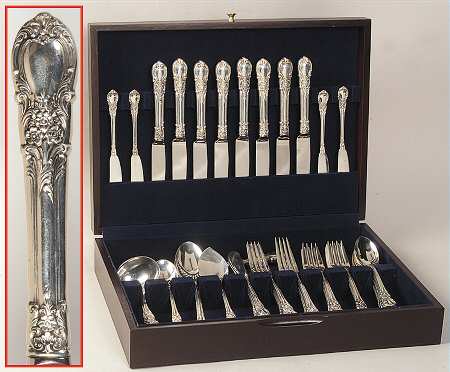 American Victorian (Sterling, 1941, No Monos) 46 Piece Set