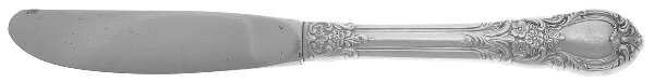 American Victorian (Sterling, 1941, No Monos) Modern Hollow Butter Spreader (Stainless)