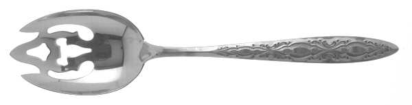 Bridal Lace (Sterling, 1973) Pierced Tablespoon (Serving Spoon)