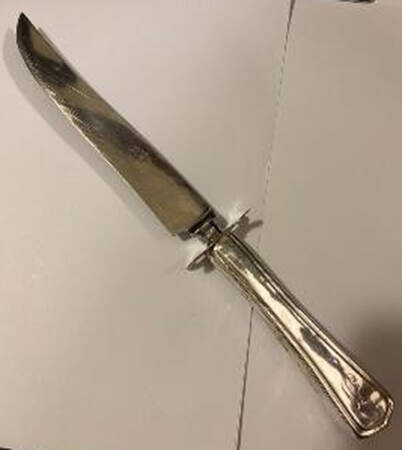 Carolina (Sterling, 1913) Large Stainless Blade Roast Carving Knife