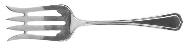 Carolina (Sterling, 1913) Small Solid Cold Meat Serving Fork