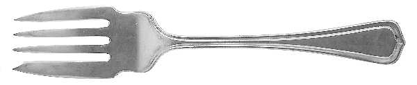 Carolina (Sterling, 1913) Individual Salad Fork