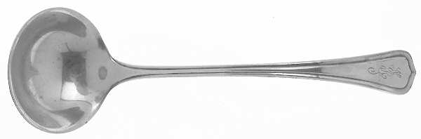 Carolina (Sterling, 1913) Solid Piece Cream Ladle