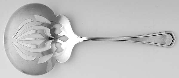 Carolina (Sterling, 1913) Solid Bon Bon Spoon with Pierced Bowl