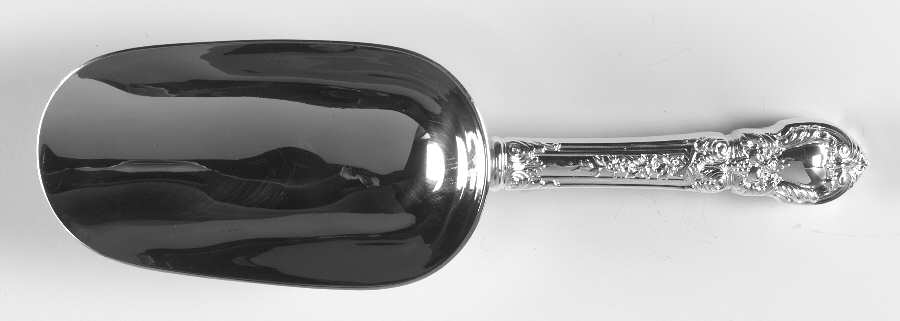 Charles II (Sterling, 1934, No Monograms) Ice Scoop with Stainless Bowl