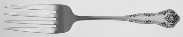 Chatelaine (Sterling, 1894) Medium Solid Cold Meat Serving Fork