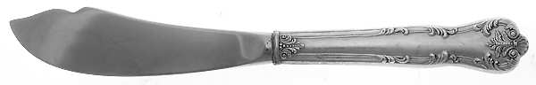 Chatelaine (Sterling, 1894) Hollow Handle Master Butter Knife