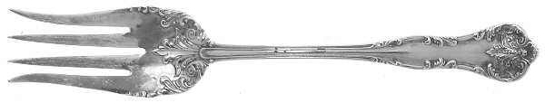 Chatelaine (Sterling, 1894) Large Chipped Beef Fork