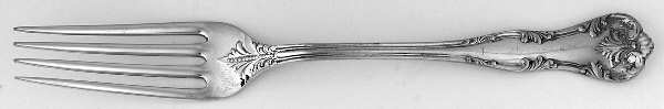 Chatelaine (Sterling, 1894) Fork by Lunt Silver