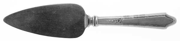 Chateau-Chateau Thierry(Sterling, 1919) Cheese Server with Silverplate Blade