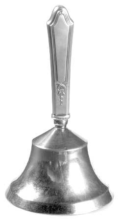 Chateau-Chateau Thierry(Sterling, 1919) Plated Bell with Sterling Handle