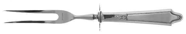 Chateau-Chateau Thierry(Sterling, 1919) Large Stainless-Prong Roast Carving Fork