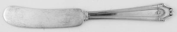 Colony (Sterling, 1917) Flat Handle Butter Spreader