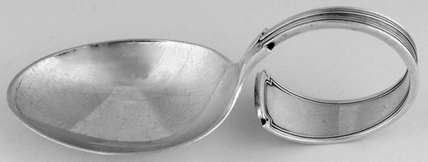 Cortland (Sterling, 1921) Curved Handle Baby Spoon