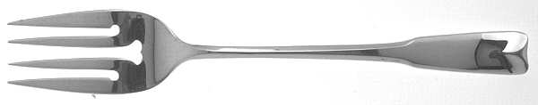 Colonial Theme (Sterling, 1964) Individual Salad Fork by Lunt Silver