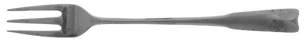 Colonial Theme (Sterling, 1964) Cocktail/Seafood Fork by Lunt Silver